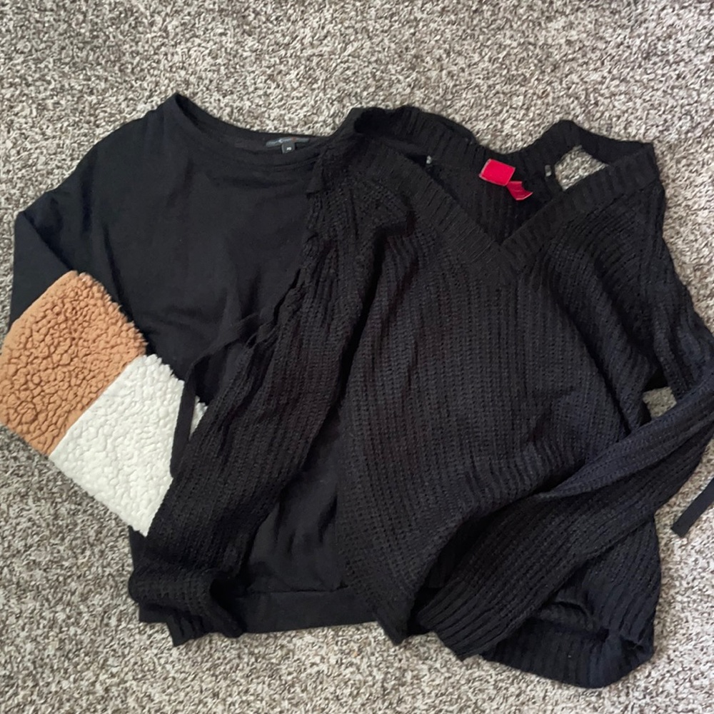 Two sweaters!